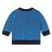 BOSS Two-tone cotton jumper