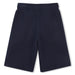 Plain fleece Bermuda shorts