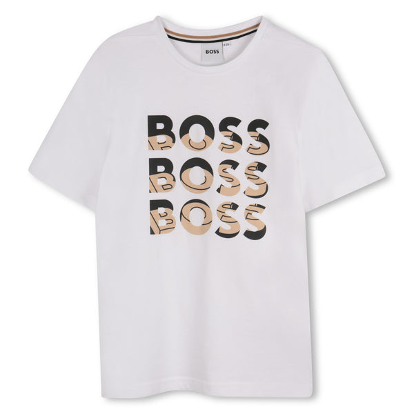Short-sleeved cotton T-shirt