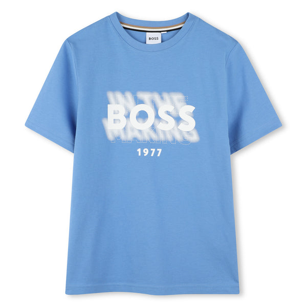Short-sleeved cotton T-shirt