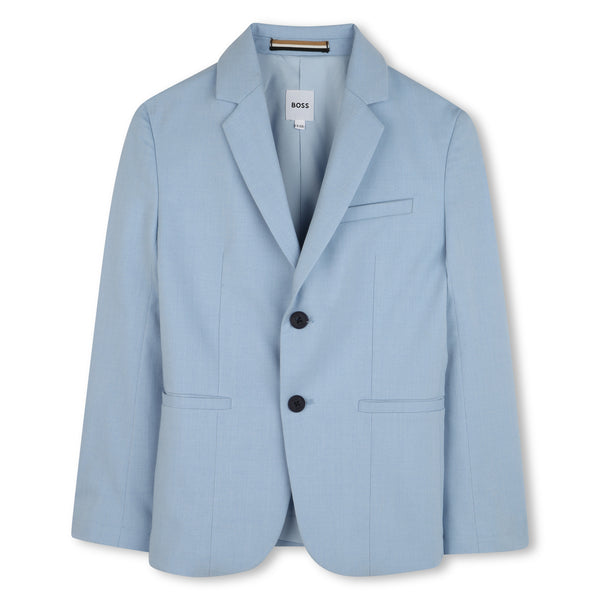 Buttoned suit jacket
