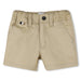 Short uni en coton