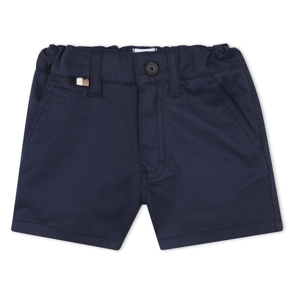 Plain cotton shorts