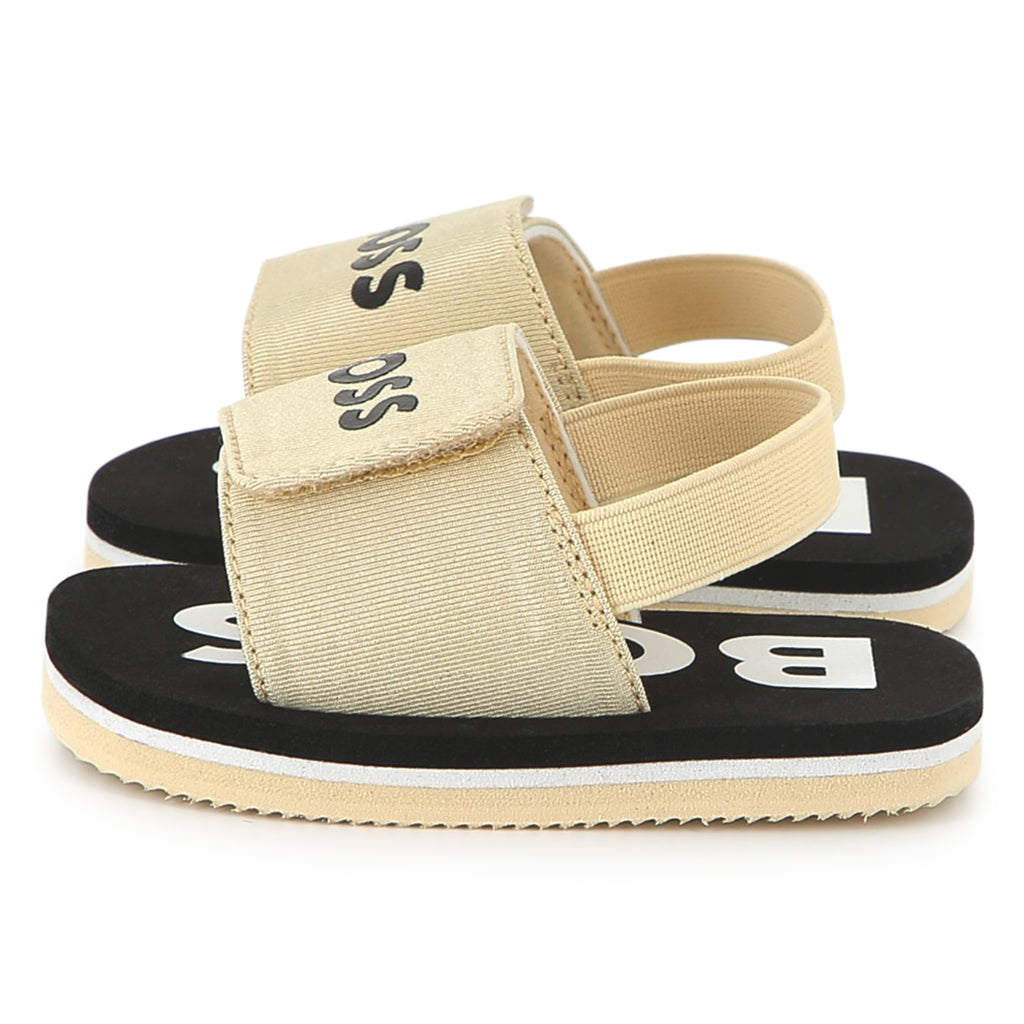Hook-and-loop flip-flops