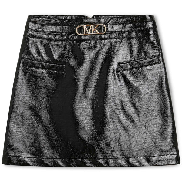 Michael Kors Coated zip-up skirt