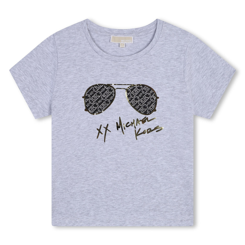 MICHAEL KORS Short-sleeved cotton T-shirt