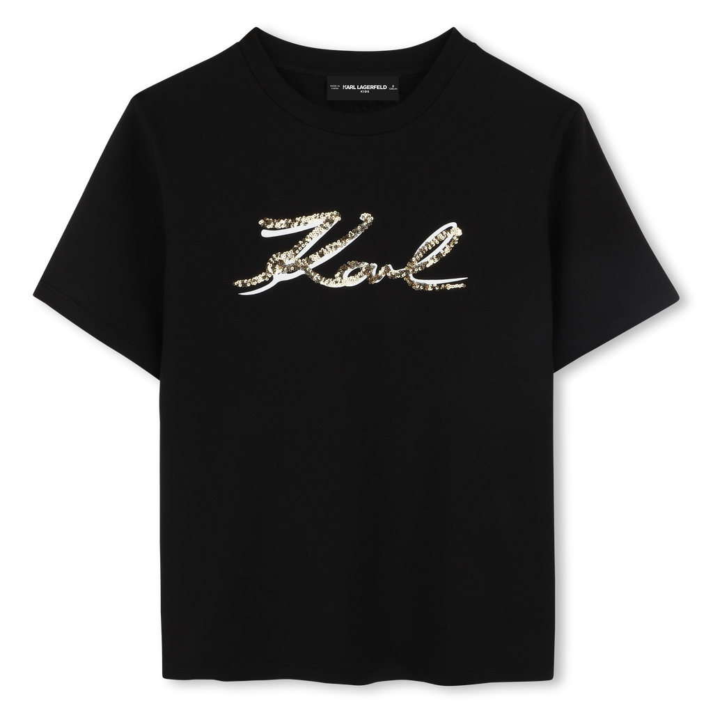 karl Lagerfeld T-shirt with sequins