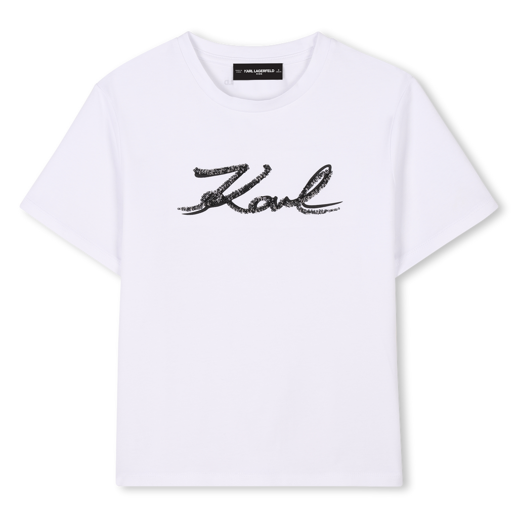Karl Lagerfeld T-shirt with sequins