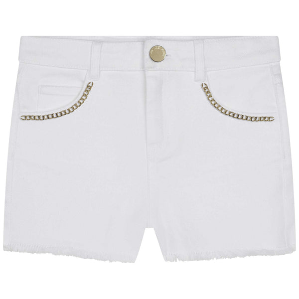 MICHAEL KORS Frayed denim shorts