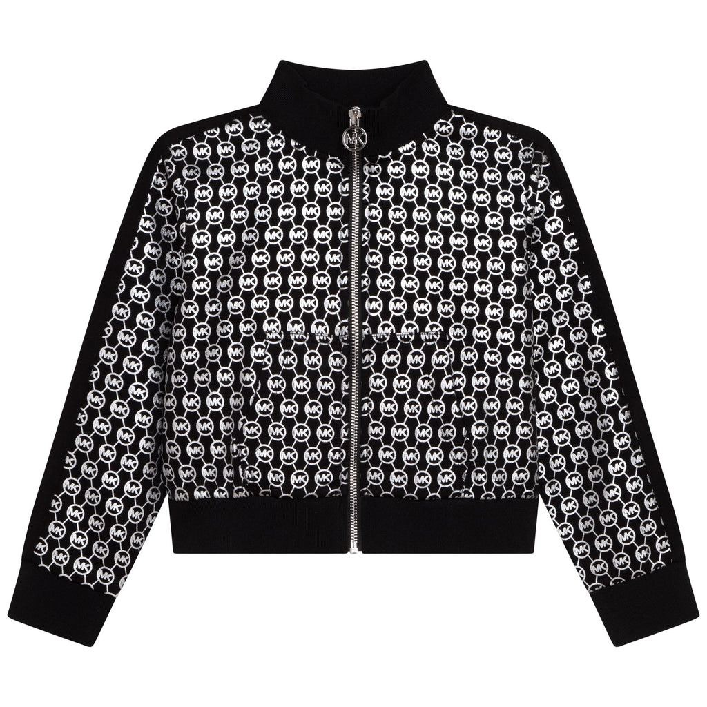 Stand-up collar sweatshirt