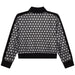 Stand-up collar sweatshirt