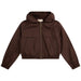 Printed hooded windbreaker