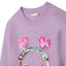 Knitted long-sleeve dress