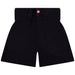 Flared shorts with embroidery