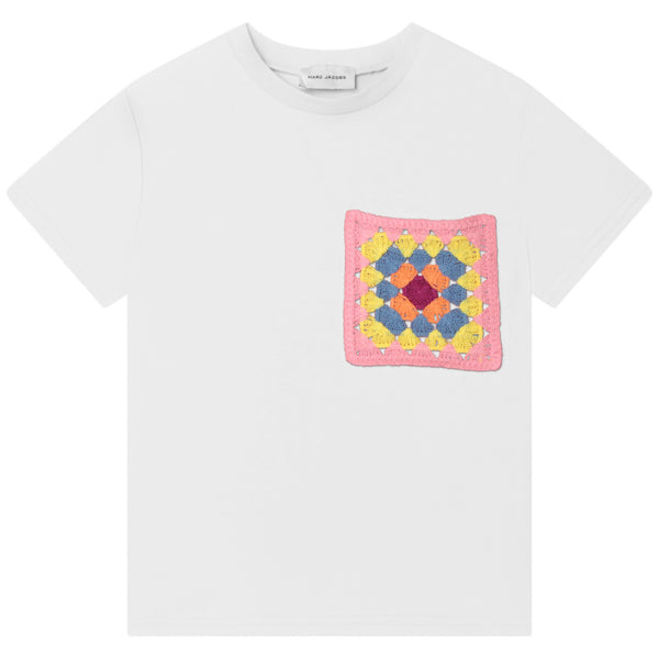 MARC JACOBS T-shirt with crocheted pocket
